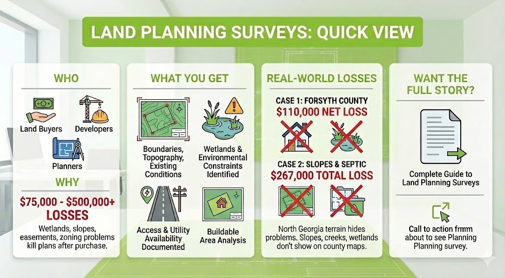 Land Planning Surveys Quick View Land Planning Surveys Quick View