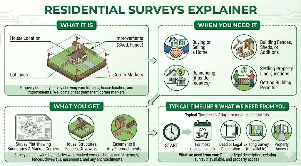 Residential Property Boundary Surveys Residential Property Boundary Surveys