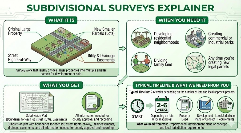 Subdivisional Surveys Explainer Subdivisional Surveys Explainer